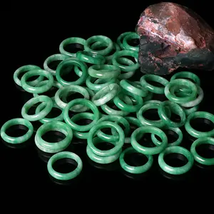Natural Fashion Jade Rings Wholesale High Quality Natural Stone Ring Jade Ring for Men and Women