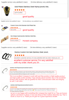 Fabricant de bijoux sur mesure OEM et ODM, pendentif en acier inoxydable plaqué or et argent, personnalisation du logo et du texte