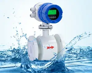 Guangzhou Fabriek Directe Verkoop 4-20ma Elektromagnetische Flowmeter Riolering Flow Meter
