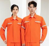 Combinaison de travail haute visibilité réfléchissante en coton personnalisée TNC6229, vêtements de sécurité pour travaux industriels, construction, pétrole et gaz, uniforme de travail