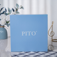 Tasses à café en porcelaine fine PITO, design luxueux, avec boîte cadeau, logo personnalisable, couleur personnalisable, qualité alimentaire, style traditionnel du Moyen-Orient