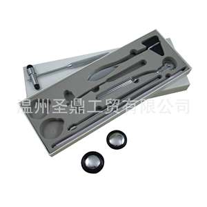 Martillo de percusión médico Wenzhou Shengding KT-GF57 de aleación de zinc, herramienta de diagnóstico de reflejos neurológicos, operación manual - Product Image 4