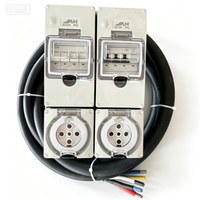 Boîtier de distribution d'interrupteurs industriel extérieur 56E résistant aux intempéries IP66, conforme aux normes AS/NZS, pour ferme, atelier, site commercial