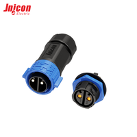 Connecteur M25 à 2 broches pour montage sur panneau, courant élevé 50A 500V IP67, prise mâle et fiche femelle pour système solaire