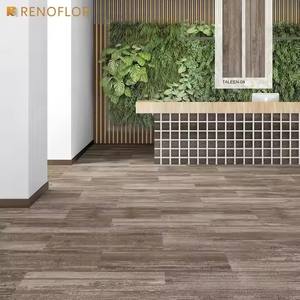 Toptan ev kapalı kesim kazık naylon minderli kendini PVC yapıştırıcısı arka halı zemin duvar için duvar halısı kiremit - Product Image 3