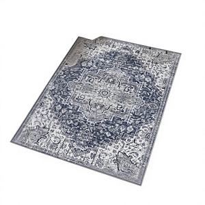 Alfombra Moderna de Alta Calidad, Fabricada a Máquina, Diseño Abstracto, Pelo Mediano, Antideslizante, Acolchada, de Poliéster Reversible, Apta para Mascotas, Premium - Product Image 4