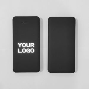 Batterie externe créative rétroéclairée par LED 10000 mAh, dispositif de charge mobile lumineux avec impression de logo personnalisé pour la publicité - Product Image 4