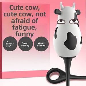 YIJI Vibratore Elettrico a Forma di Fiore per Animali Domestici, Riscaldante, Multifrequenza, con Telecomando Wireless Intelligente per il <span class=keywords><strong>Flirt</strong></span> - Product Image 5