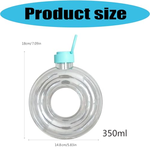 Venta al por Mayor de Botellas de PP de 500 ml Resistentes a Altas Temperaturas, Botellas para Té con Leche, Jugos, con Tapa de Anillo - Product Image 2