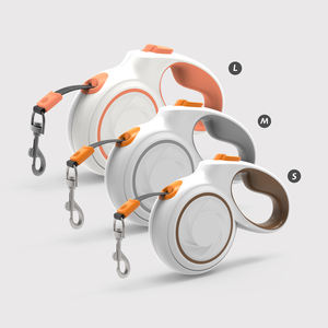 Correa de perro de plomo retráctil de cinta de nailon fuerte personalizada de alta calidad para perros grandes, medianos y pequeños - Product Image 1