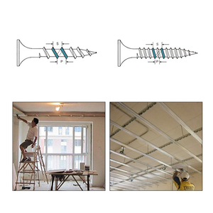 Fabricante de Fijaciones, Tornillo para Paneles de Yeso de Acero Negro de 3.5x25 mm, Cabeza de Trompeta, Fosfato Negro, Rosca Fina, Marca <span class=keywords><strong>SUNO</strong></span> - Product Image 6