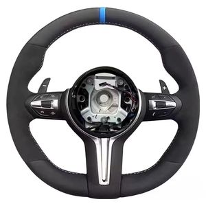 Volante de Cuero de Ante Negro para <span class=keywords><strong>BMW</strong></span> F20 F21 F40 F22 F23 F44 F45 F30 F31 F35 F32 F33 F36, <span class=keywords><strong>Precio</strong></span> de Fábrica al por Mayor - Product Image 6