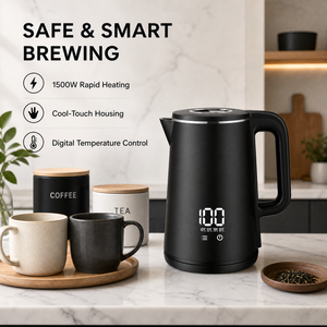 2026 Smart <b>Digital</b> Touch Screen LED Display With Time Setting Tea <b>Kettle</b> Temperature Control Precise Heating Ensures - Product Image 4