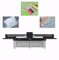 HC-2513 Printer Inkjet UV Flatbed Besar Baru dengan Presisi Tinggi 6/jam Semi-Otomatis