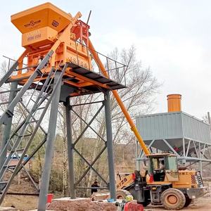 Planta de Concreto Prefabricado, Mini Planta Dosificadora, Planta de Mezcla de Concreto Móvil Automática, Precio de Planta Dosificadora de Concreto Premezclado - Product Image 2