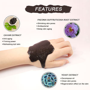 24K Cosméticos coreanos Cuidado <span class=keywords><strong>DE</strong></span> LA PIEL Colágeno para Hydro Jelly Powder Mascarilla facial SPA Peel-Off Rose Beauty Mascarillas faciales Nariz Cuello Vitamina - Product Image 5