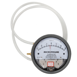 유압 아날로그 압력계 Hvac 탱크 레벨 차압 게이지 유압 액체 용 - Product Image 2