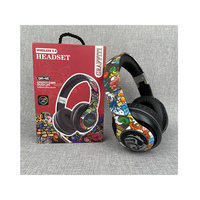 Aksesoris Earphone Headphone Nirkabel dengan Pola Gaming untuk PS Audifonos Inalambricos, Pengiriman Gratis