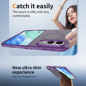 Étui de téléphone portable magnétique pliable B525 pour iPhone Duo Premium, soyeux et lisse, protection antichoc - Product Image 5