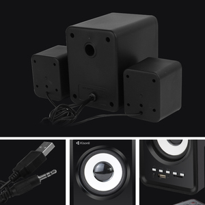 Kisonli U-2800BT Loa Trầm Phụ <span class=keywords><strong>2.1</strong></span> Cho Máy Tính Pc Chơi Game Kèm Răng Xanh - Product Image 4