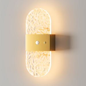 مصابيح جدارية لاسلكية تعمل بمستشعر الحركة مع مغناطيس للاستخدام الخارجي، إضاءة ذكية للديكور المنزلي قابلة لإعادة الشحن عبر USB، أضواء LED جانبية للسرير للمنزل - Product Image 1