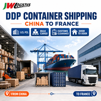 Transitaire Chine-France DDP Agent maritime LCL FCL Conteneur Porte-à-Porte