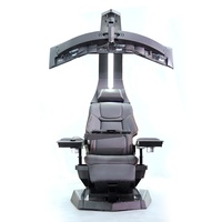 Chaise de direction ergonomique Scorpion Zero Gravity Cockpit Recliner Pliable Support d'ordinateur portable Confortable Home Office Gaming
