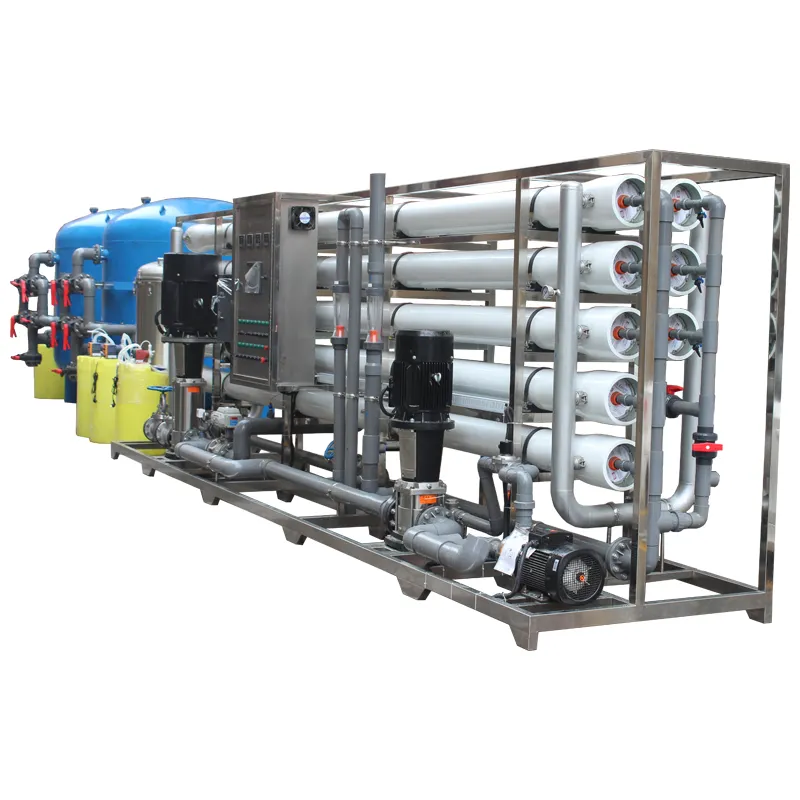 Water Ro Machine Omgekeerde Osmose Plant Ozonator Voor Waterzuiveringsfilter Ro Systeem Industriële Zeewater Ontziltingsmachine