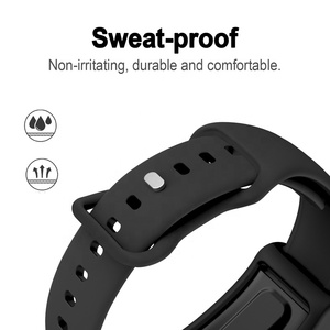 Correa de reloj inteligente deportiva de silicona suave, transpirable y cómoda, con diseño de moda, para Whoop 4.0/5.0/MG Pin - Product Image 3