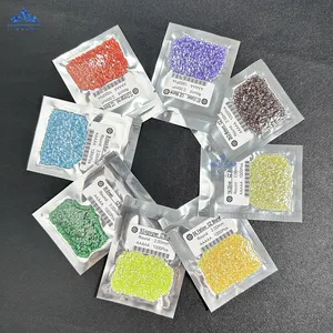 Wholesales Price Synthetic Round Star Cubic Zircon Gemstone 5A Machine Cut Melee 0.7mm-3mm Zirconia Full Colors Loose CZ Stone