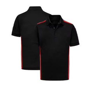 Men's Solid Color Short Sleeve Oxford Polo Shirt Casual Woven Regular Fit Green - Product Image 2