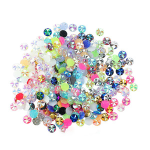 Diamantes <span class=keywords><strong>de</strong></span> imitación <span class=keywords><strong>de</strong></span> flores <span class=keywords><strong>de</strong></span> resina <span class=keywords><strong>de</strong></span> colores mezclados <span class=keywords><strong>de</strong></span> 4mm y 5mm, cristal plano, piedra Ab, arte <span class=keywords><strong>de</strong></span> uñas, diamantes <span class=keywords><strong>de</strong></span> imitación, álbum <span class=keywords><strong>de</strong></span> recortes, Strass para manualidades DIY - Product Image 6