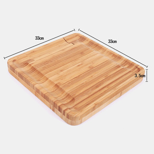 Tabla de Quesos de Bambú con Cajón para Cuchillos y Tabla de Cortar para Preparación de Alimentos - Product Image 3