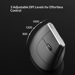Nouvelle <span class=keywords><strong>souris</strong></span> de bureau <span class=keywords><strong>verticale</strong></span> <span class=keywords><strong>ergonomique</strong></span> sans fil, mode double vertical, haute esthétique, fabriquée en Chine - Product Image 4