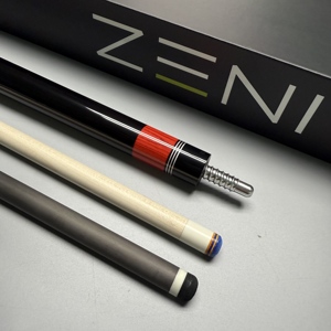 Taco de Billar Premium <span class=keywords><strong>ZENI</strong></span> ZX01 de Fibra de Carbono, Eje de Carbono de 12.2mm, Eje de Madera de 12.5mm, para Snooker y Billar - Product Image 3