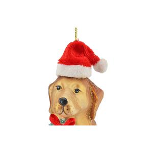 Prix de gros Verre Animal Jardin Décoration Chien Porte Chapeau de Père <span class=keywords><strong>Noël</strong></span> Cadeaux Ornements de <span class=keywords><strong>Noël</strong></span> - Product Image 5