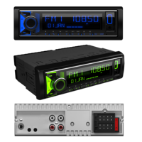 Autoradio MP3 en gros 4x50W Max 2V RCA Écran LCD USB AUX Bluetooth Mains Libres pour Commandes de Distributeurs