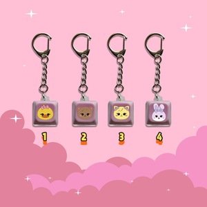 Marchandises <span class=keywords><strong>BP</strong></span> : LISA, <span class=keywords><strong>Rosé</strong></span>, JISOO, Jennie – Breloque lumineuse pour clavier et porte-clés - Product Image 1