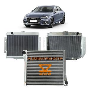 Radiateur en aluminium pour <span class=keywords><strong>Audi</strong></span> <span class=keywords><strong>80</strong></span> 90 Coupe 1986-1996 réservoir d'eau-pièces auto - Product Image 1