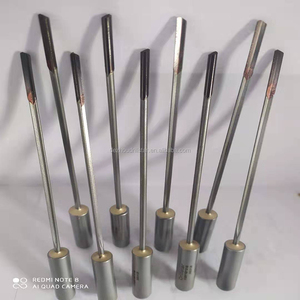Perceuses à pistolet à pointe en carbure à cannelure unique brasées pour le forage de trous profonds dans la perceuse à pistolet en métal en acier - Product Image 1