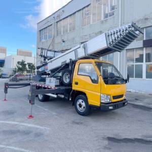 China Factory 32m Leiter hubwagen für Haus umzüge mit max. Ladegewicht 400kg - Product Image 5