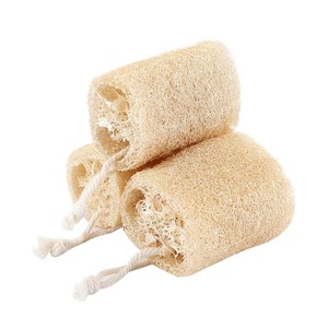 Esponja de lufa natural rectangular absorbente, paño de limpieza de cocina para ollas y sartenes, para lavar platos - Product Image 2