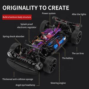 SCY-16303 1/16 ölçekli Challenger 4WD kas yarış Drift RC arabalar RTR elektrikli yüksek hızlı araç 2.4Ghz uzaktan kumanda oyuncaklar hediyeler - Product Image 5