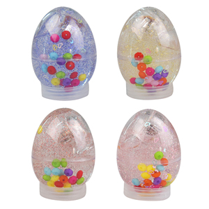 Venta al por mayor Fluffy Crystal Jelly Slime Egg Educativo No tóxico Colorido DIY Crazy Charms Putty Slime - Product Image 6