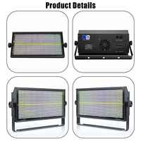 Barre lumineuse LED DMX à activation sonore, 48 segments RGB + 8 blancs, flash 1-30Hz, 300W, mélange de couleurs RGBW pour DJ, discothèque, bar