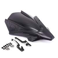Accessoires de moto pour YAMAHA MT 07 2021, nouveau déflecteur de pare-brise de moto avec guide d'air