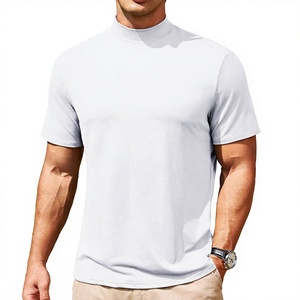 เสื้อยืดคอกลมแขนสั้นผ้าฝ้ายนุ่มสบายสำหรับผู้ชาย ขายส่งจำนวนมาก - Product Image 1