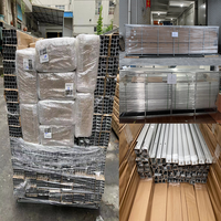 Support de montage de panneau solaire en acier inoxydable et aluminium, support mural à 90 degrés, articulé, 41 pouces, installation de panneaux solaires