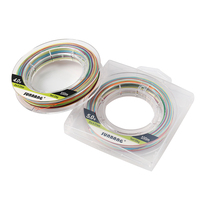 Ligne de pêche tressée 9X PE 100m haute résistance multifilament flottante résistante à l'eau pour rivière, lac, océan