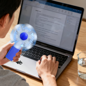 Quạt đèn LED mini cầm tay, có thể tùy chỉnh văn bản, hiển thị đèn nháy, dùng làm quà cưới, quà tặng khách mời - Product Image 4